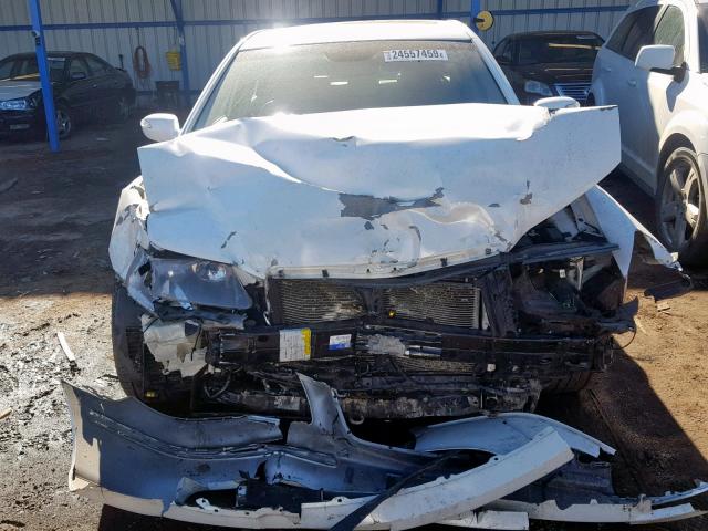 KMHFC46F68A287544 - 2008 HYUNDAI AZERA SE WHITE photo 9