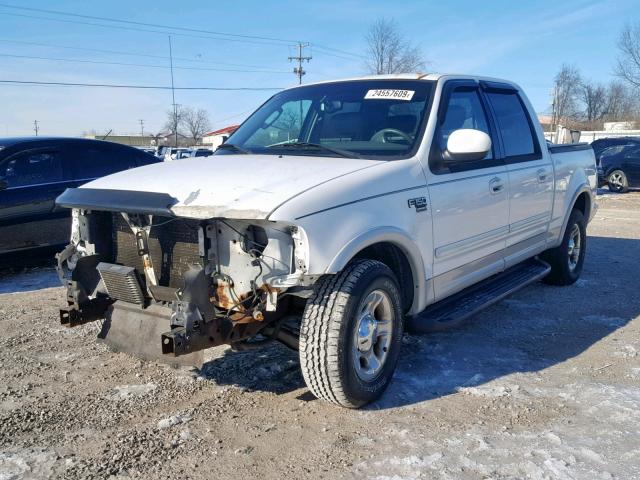 1FTRW07L73KA16193 - 2003 FORD F150 SUPER WHITE photo 2