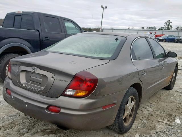 1G3GR64H114226923 - 2001 OLDSMOBILE AURORA BROWN photo 4