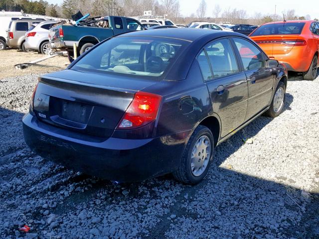 1G8AG52F44Z178780 - 2004 SATURN ION LEVEL BLACK photo 4