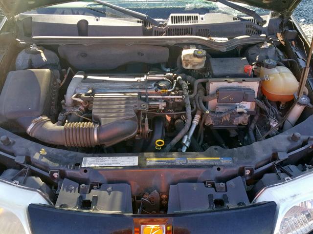 1G8AG52F44Z178780 - 2004 SATURN ION LEVEL BLACK photo 7