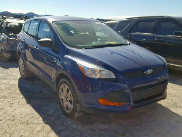 1FMCU0F77DUB28333 - 2013 FORD ESCAPE S BLUE photo 1