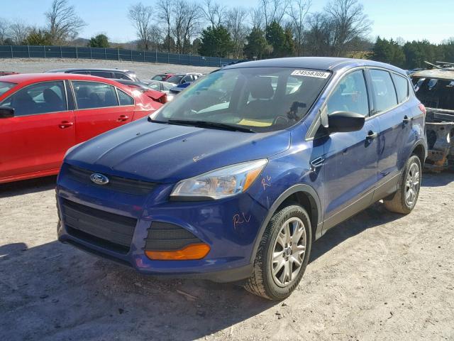 1FMCU0F77DUB28333 - 2013 FORD ESCAPE S BLUE photo 2