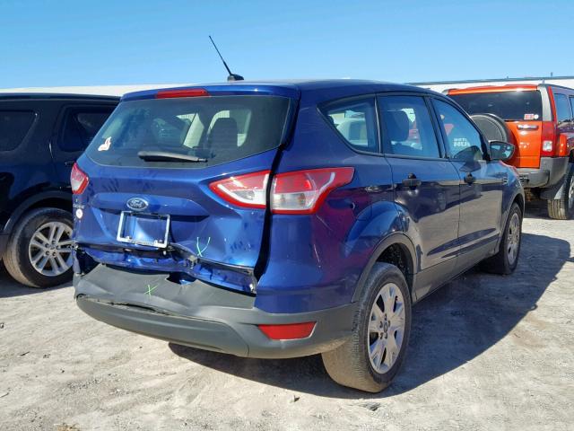 1FMCU0F77DUB28333 - 2013 FORD ESCAPE S BLUE photo 4