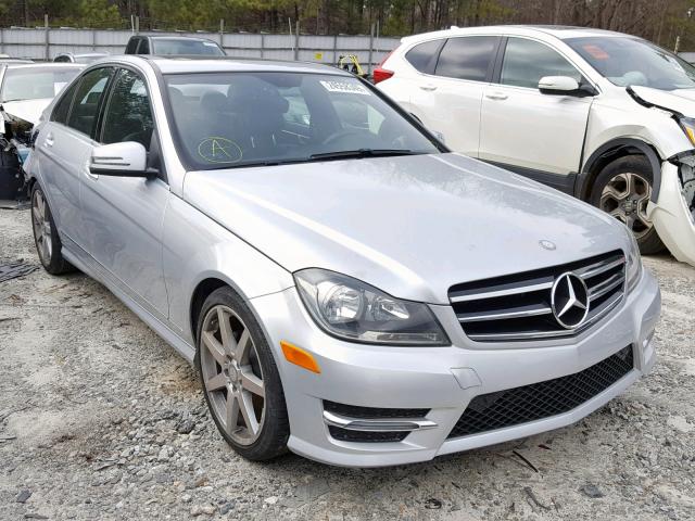 WDDGF4HB3EA963895 - 2014 MERCEDES-BENZ C 250 SILVER photo 1