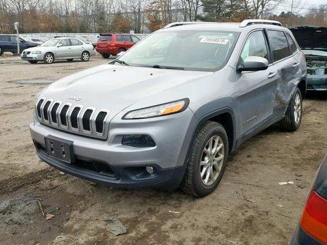 1C4PJMCS7FW795568 - 2015 JEEP CHEROKEE L GRAY photo 2