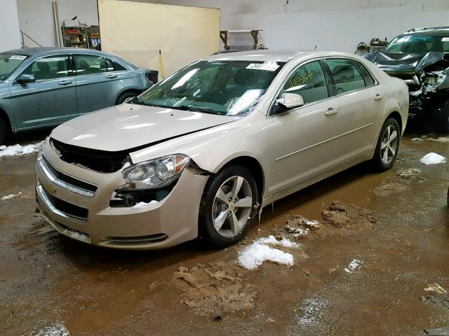 1G1ZC5E14BF252176 - 2011 CHEVROLET MALIBU 1LT 棕色 照片 2