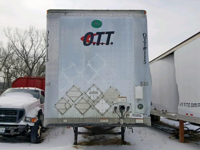 1GRAA06282K244230 - 2002 GREAT DANE TRAILER DRY 53FT WHITE photo 2