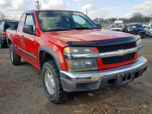 1GCDT196558224492 - 2005 CHEVROLET COLORADO RED photo 1