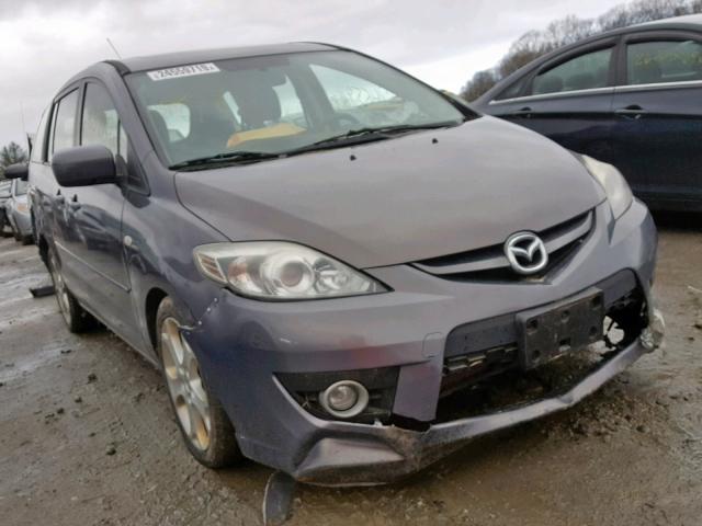 JM1CR29LX80303424 - 2008 MAZDA 5 BLUE photo 9