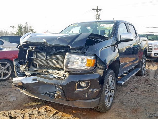 1GTP6EE16H1176584 - 2017 GMC CANYON DEN BLACK photo 2