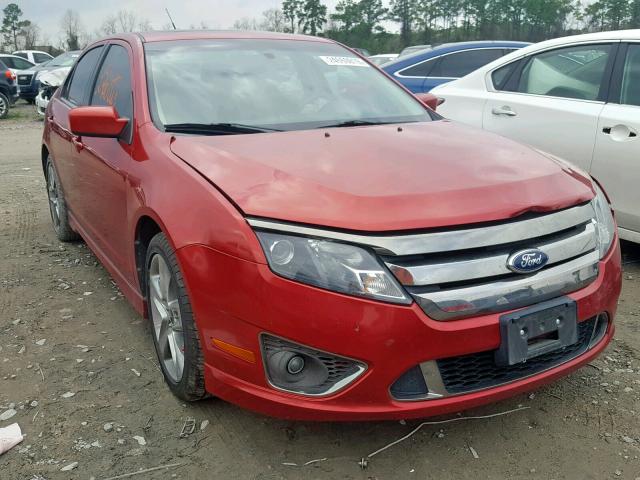 3FAHP0KC9BR171490 - 2011 FORD FUSION SPO RED photo 1