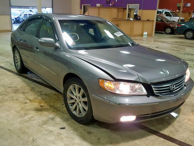 KMHFC46F69A373096 - 2009 HYUNDAI AZERA SE GRAY photo 1