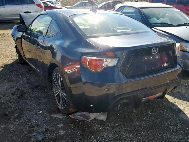 JF1ZNAA10F9707762 - 2015 TOYOTA SCION FR-S GRAY photo 3