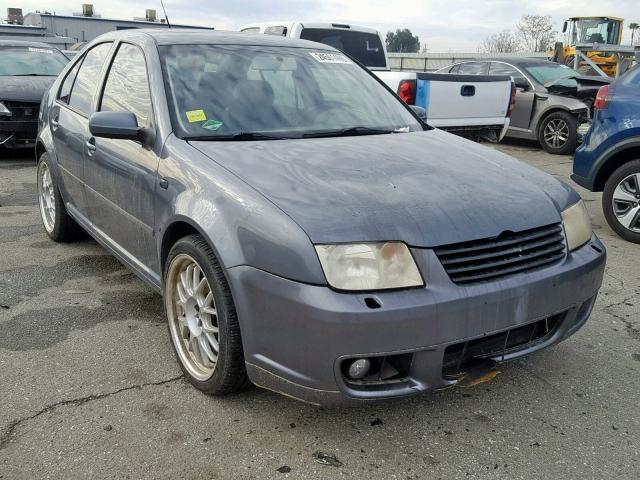 3VWSE69M54M099028 - 2004 VOLKSWAGEN JETTA GLS GRAY photo 1