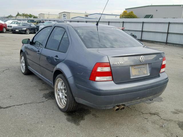 3VWSE69M54M099028 - 2004 VOLKSWAGEN JETTA GLS GRAY photo 3