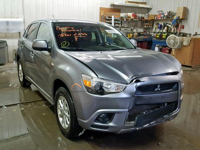 JA4AP3AU3BZ011022 - 2011 MITSUBISHI OUTLANDER GRAY photo 1