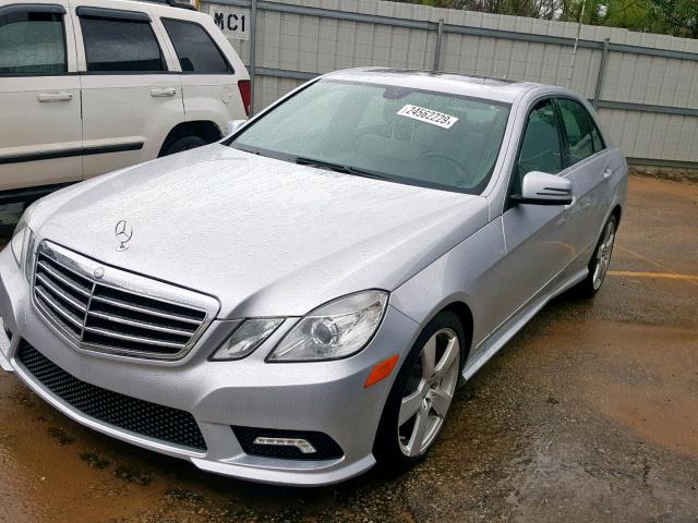 WDDHF5GBXBA384720 - 2011 MERCEDES-BENZ E 350 GRAY photo 2