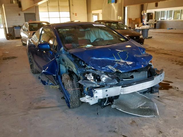 2HGFG4A55EH702276 - 2014 HONDA CIVIC SI BLUE photo 1