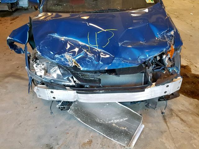 2HGFG4A55EH702276 - 2014 HONDA CIVIC SI BLUE photo 7