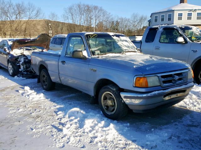 1FTCR10A6VTA36573 - 1997 FORD RANGER BLUE photo 1