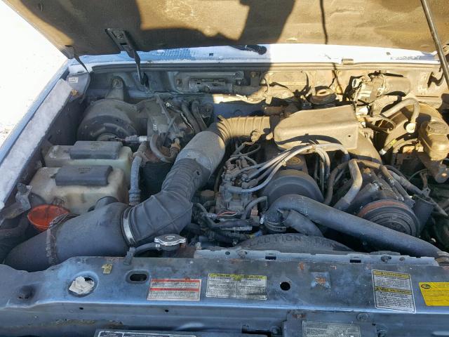 1FTCR10A6VTA36573 - 1997 FORD RANGER BLUE photo 7