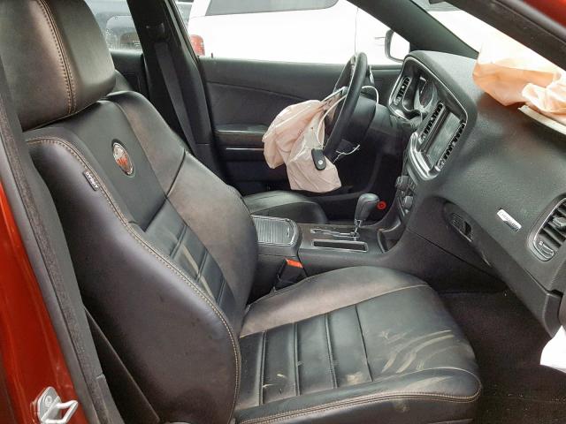 2C3CDXCT4EH309199 - 2014 DODGE CHARGER R/ 栗色 照片 5