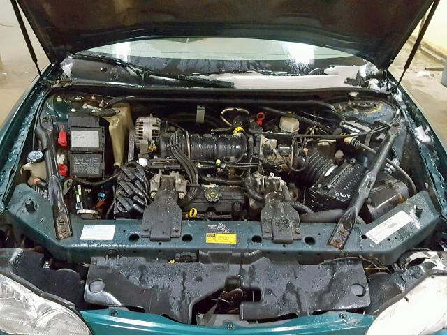 2G1WX15K319266117 - 2001 CHEVROLET MONTE CARL GREEN photo 7