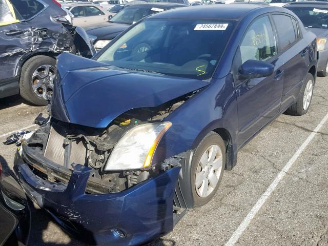 3N1AB6AP5CL738108 - 2012 NISSAN SENTRA 2.0 BLUE photo 2