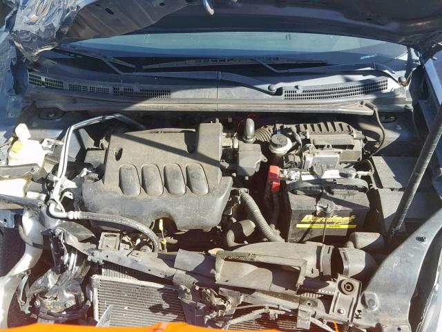 3N1AB6AP5CL738108 - 2012 NISSAN SENTRA 2.0 BLUE photo 7