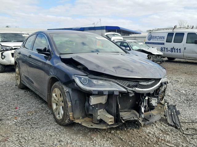 1C3CCCAB2HN503103 - 2017 CHRYSLER 200 LIMITE GRAY photo 1