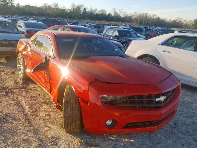 2G1FB1E37C9184479 - 2012 CHEVROLET CAMARO LT RED photo 1