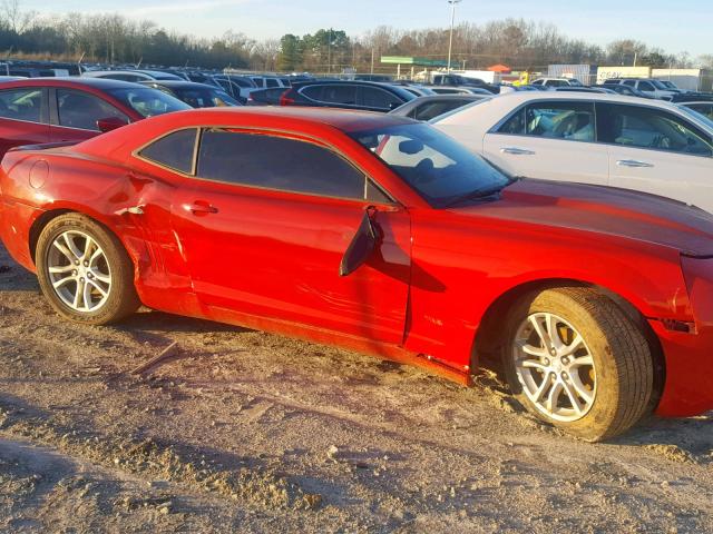 2G1FB1E37C9184479 - 2012 CHEVROLET CAMARO LT RED photo 9