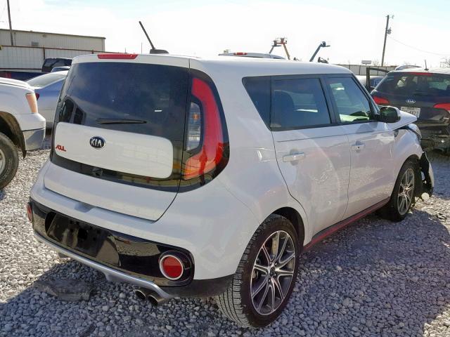 KNDJX3AA9J7898213 - 2018 KIA SOUL ! WHITE photo 4