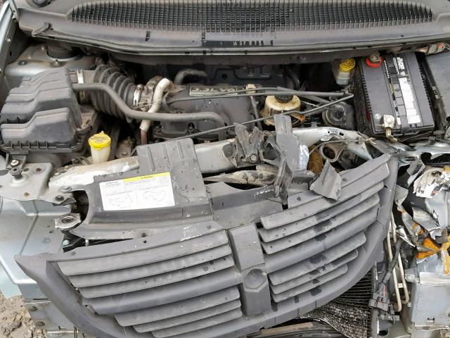 1D4GP45RX5B110285 - 2005 DODGE CARAVAN SX BLUE photo 7