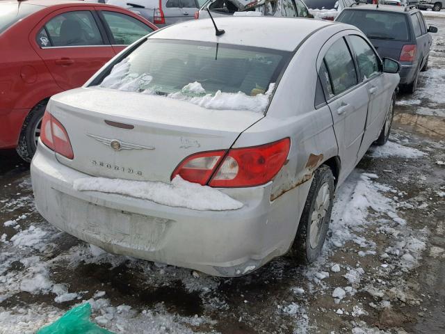 1C3LC46K08N157857 - 2008 CHRYSLER SEBRING LX SILVER photo 4