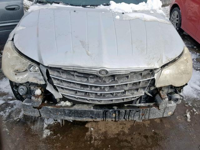 1C3LC46K08N157857 - 2008 CHRYSLER SEBRING LX SILVER photo 7