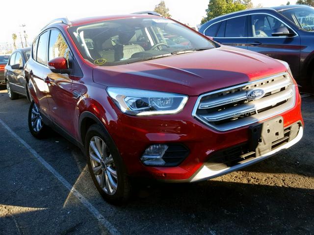 1FMCU9J91HUC51290 - 2017 FORD ESCAPE TIT RED photo 1