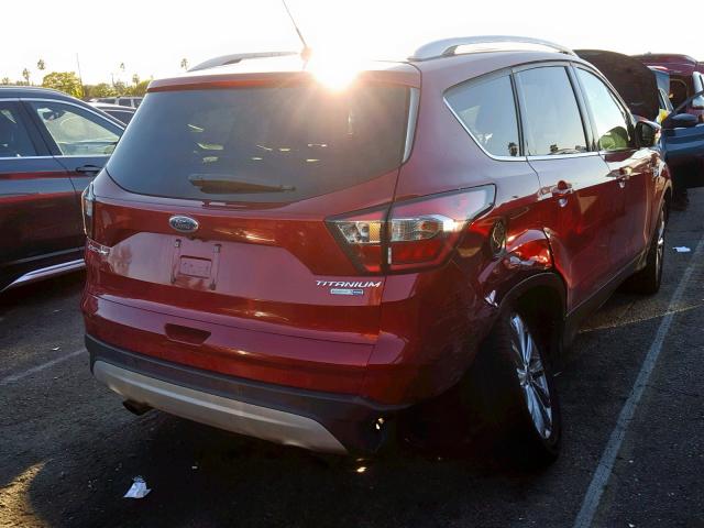 1FMCU9J91HUC51290 - 2017 FORD ESCAPE TIT RED photo 4