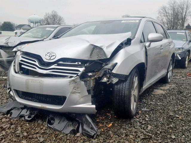 4T3BK3BB2AU028897 - 2010 TOYOTA VENZA BASE SILVER photo 2