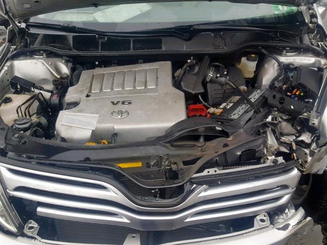 4T3BK3BB2AU028897 - 2010 TOYOTA VENZA BASE SILVER photo 7