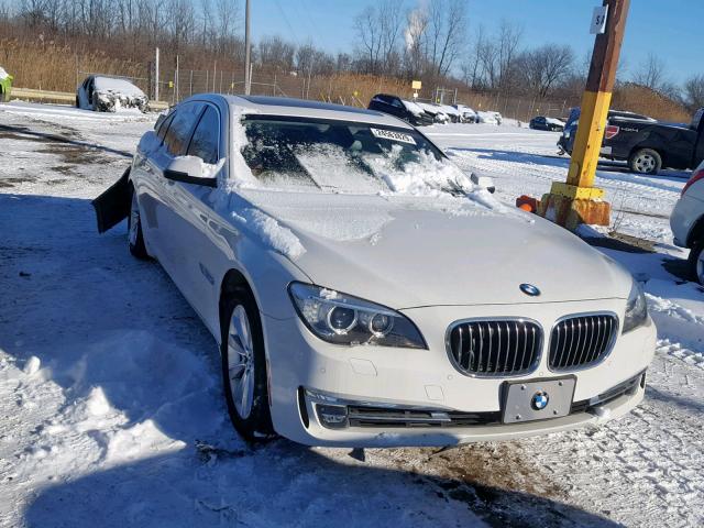 WBAYF4C59DD128023 - 2013 BMW 740 LXI WHITE photo 1