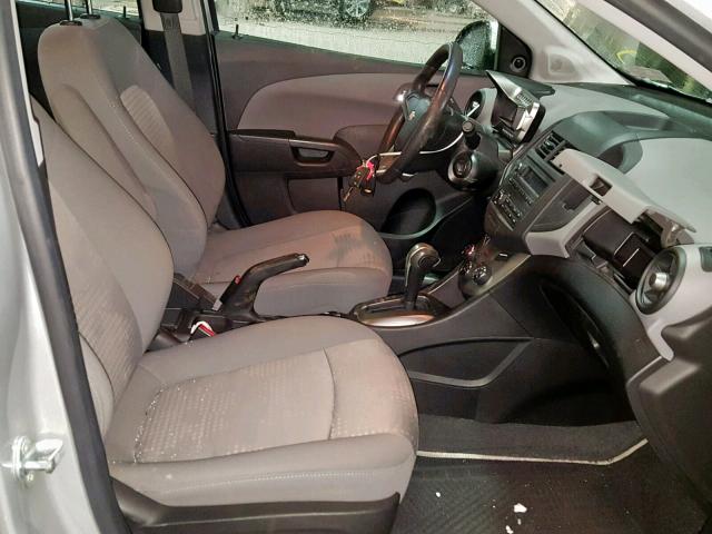 1G1JA5SH0C4191703 - 2012 CHEVROLET SONIC LS 灰色 照片 5