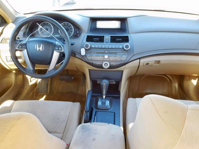 1HGCP26439A091112 - 2009 HONDA ACCORD LXP MAROON photo 9