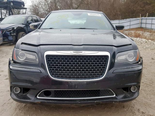 2C3CCAFJ6EH173426 - 2014 CHRYSLER 300 SRT-8 BLACK photo 9