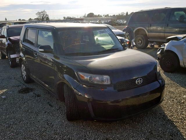 JTLKE50E791076328 - 2009 TOYOTA SCION XB BLACK photo 1