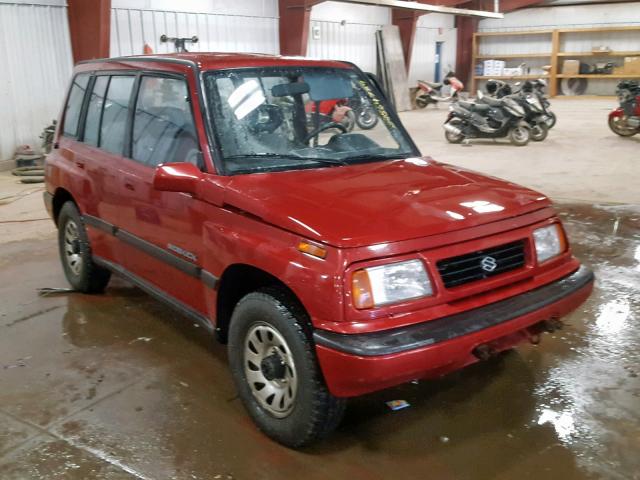 JS3TD02V7P4113846 - 1993 SUZUKI SIDEKICK J RED photo 1