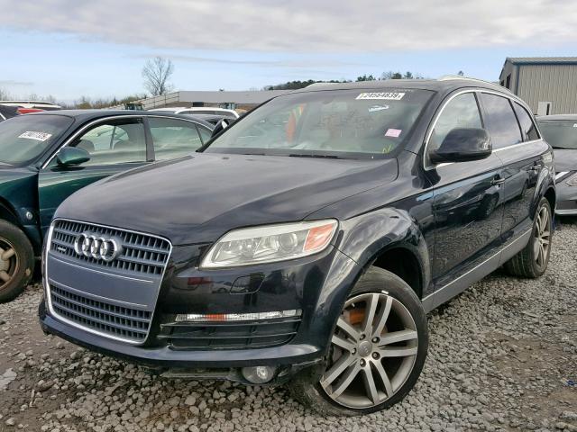 WA1BV74L57D050347 - 2007 AUDI Q7 4.2 QUA BLACK photo 2