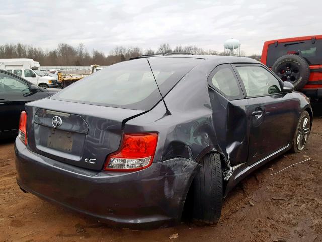 JTKJF5C77D3049489 - 2013 TOYOTA SCION TC 灰色 照片 4