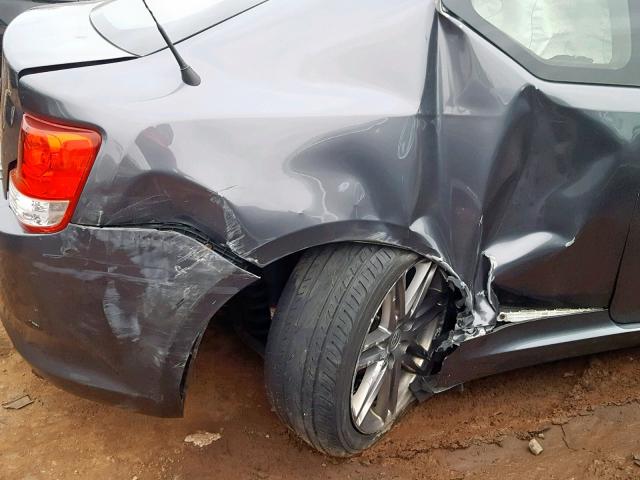 JTKJF5C77D3049489 - 2013 TOYOTA SCION TC 灰色 照片 9